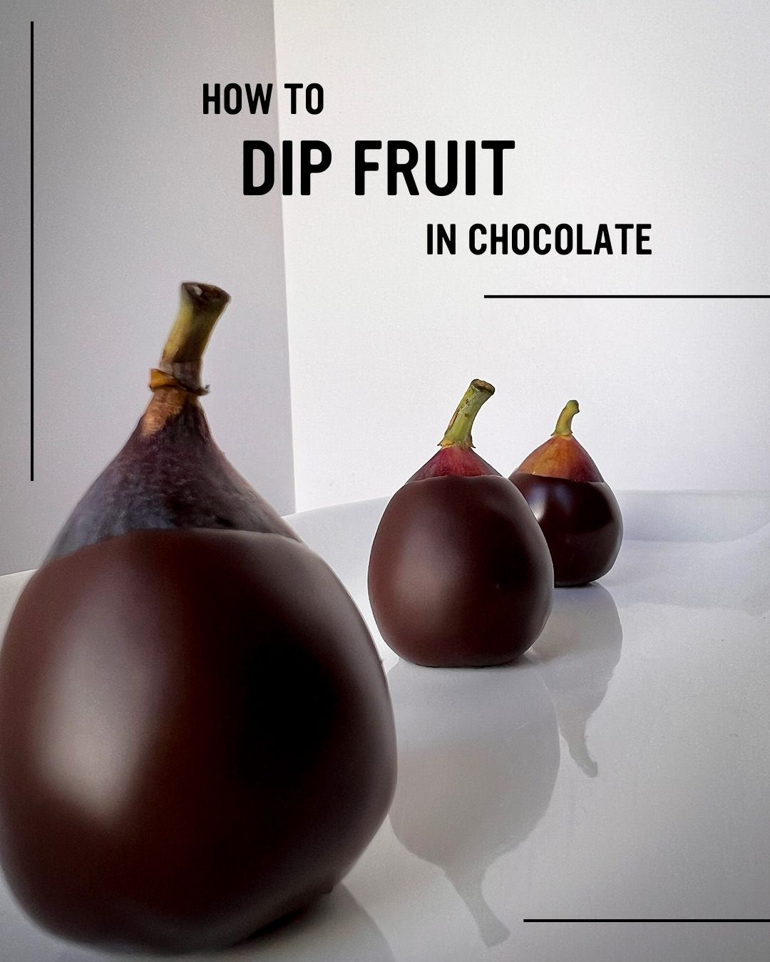 Dipping Fresh Fruit in Chocolate