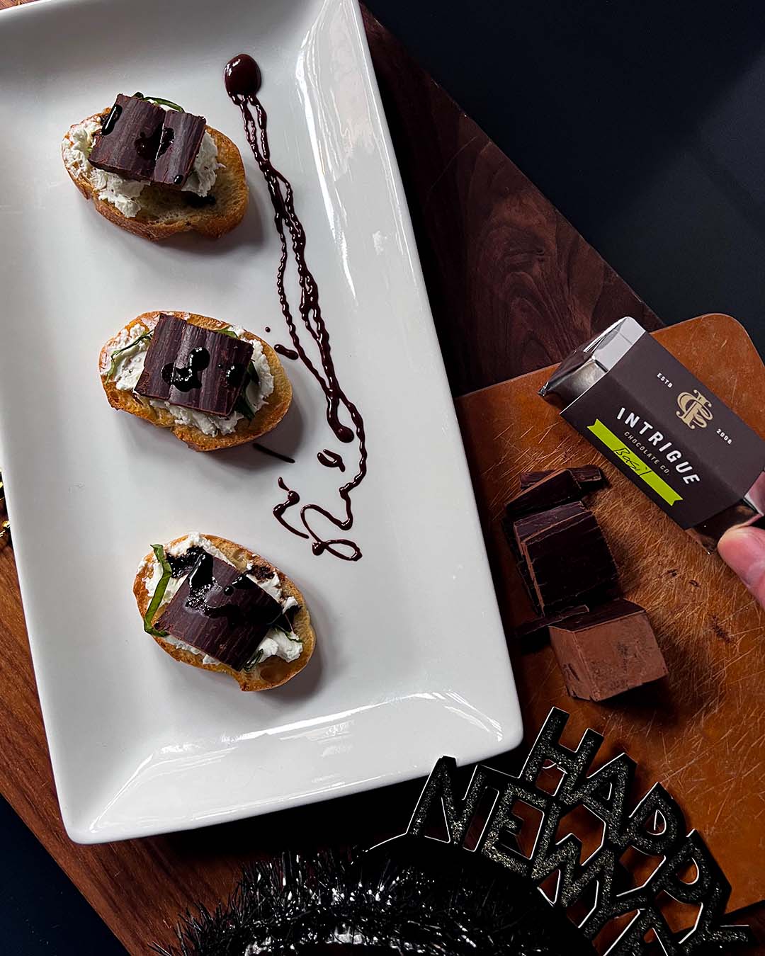 Recipe: Chocolate Ganache with Goat Cheese