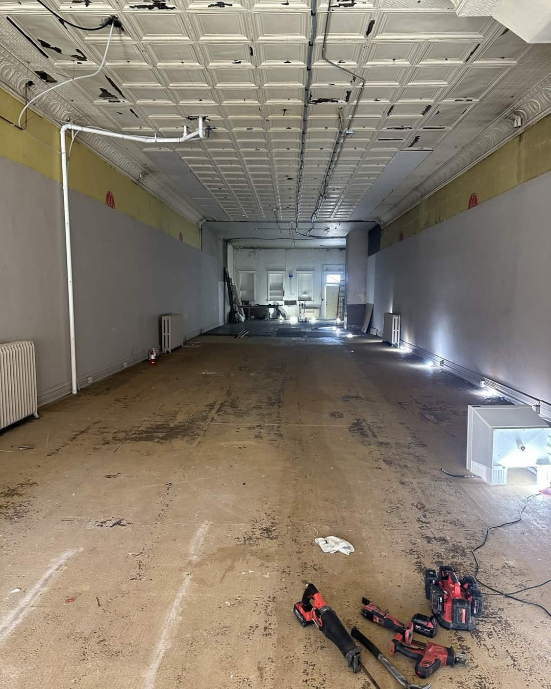 Construction of the New Chocolate Kitchen Begins!