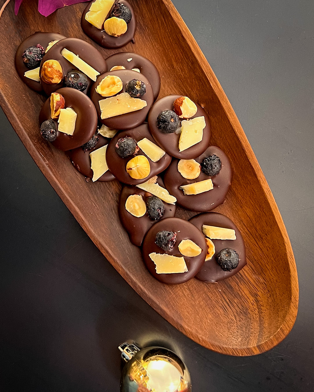 Chocolate and Cheese Bites