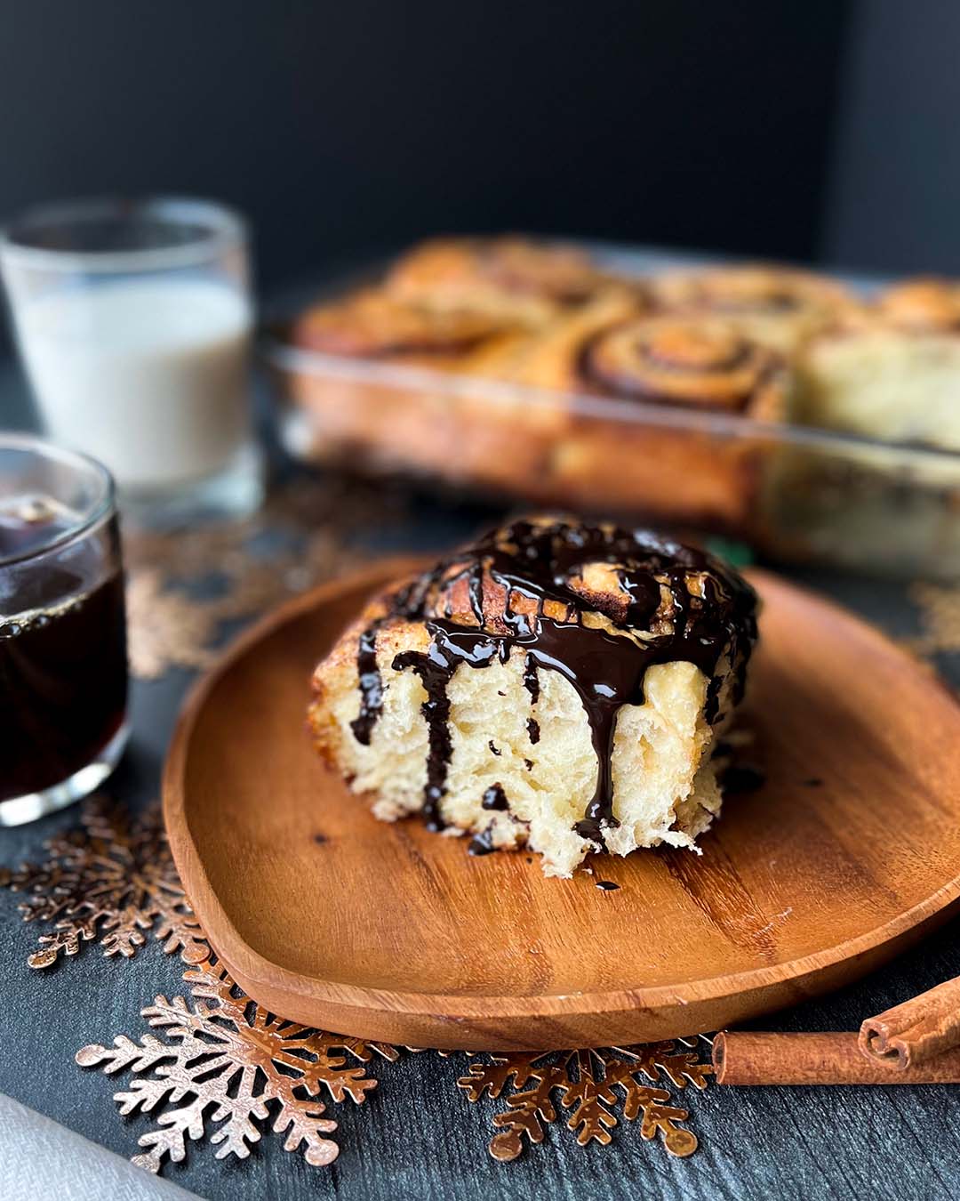 Cinnamon Cocoa Cinnamon Rolls