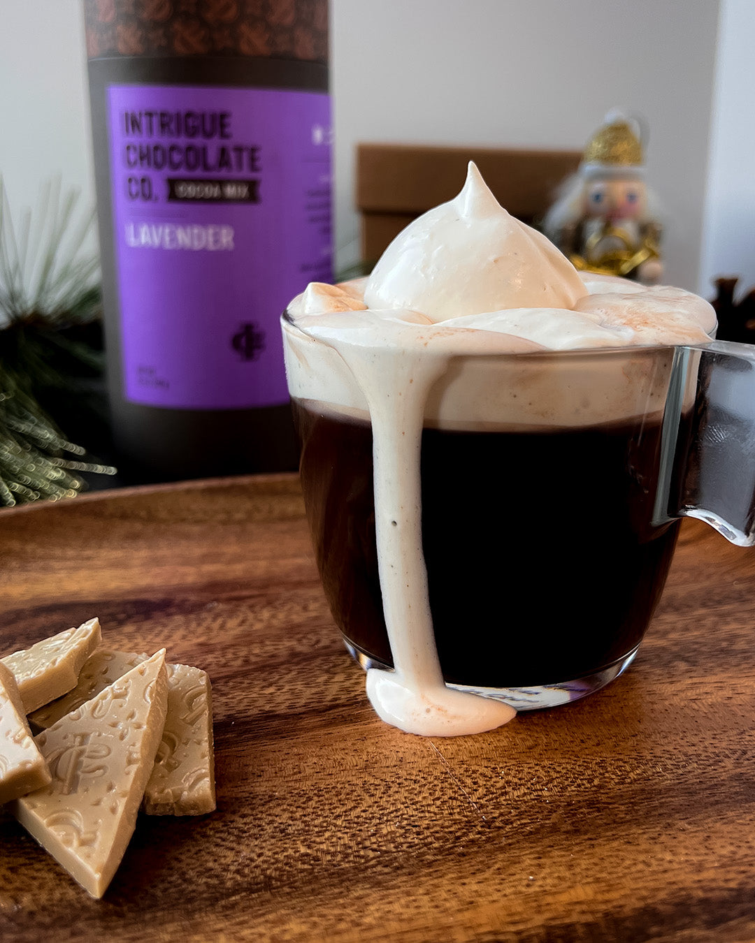 Lavender Earl Grey Hot Cocoa