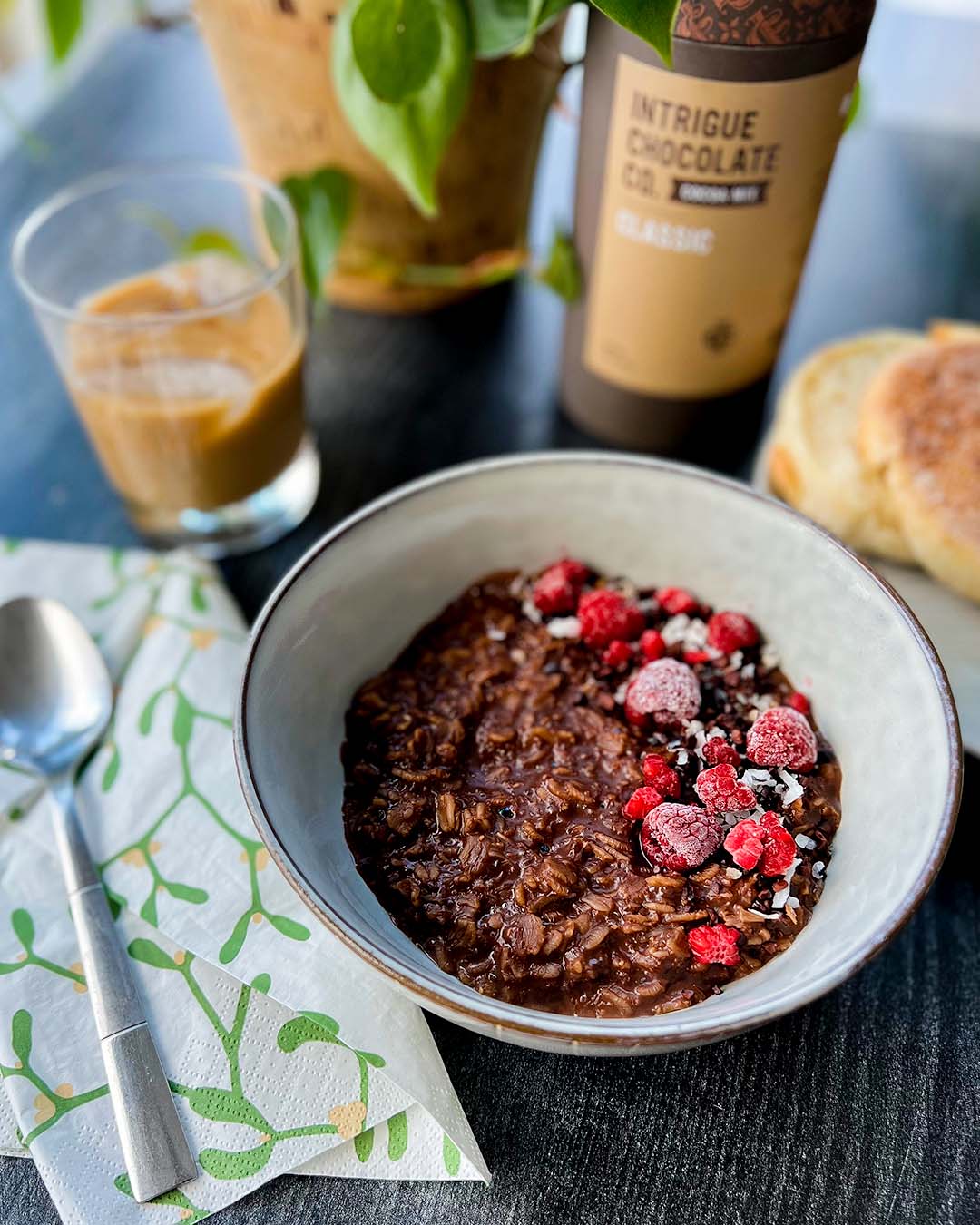 Recipe: Oatmeal with Cocoa Powder