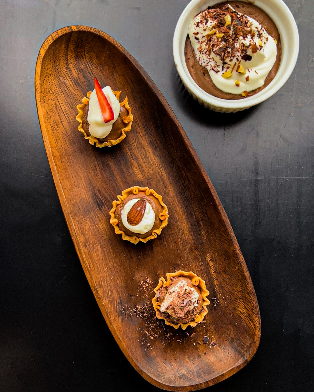 Recipe: Phyllo Shell Chocolate Mousse - Intrigue Chocolate Co.