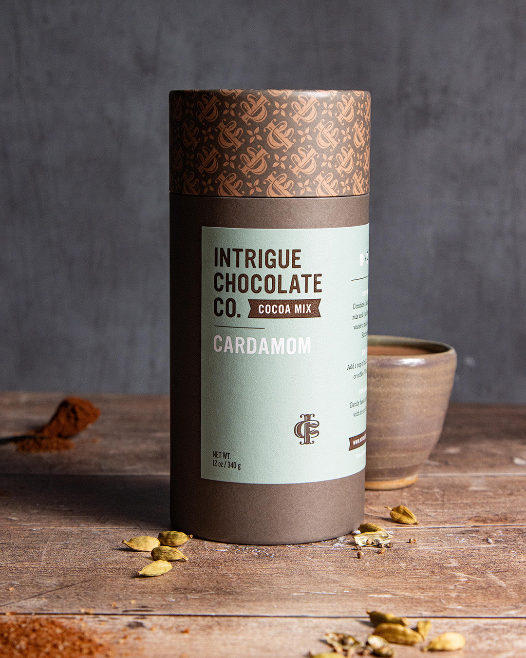 Cardamom Hot Cocoa Mix - Intrigue Chocolate Co.
