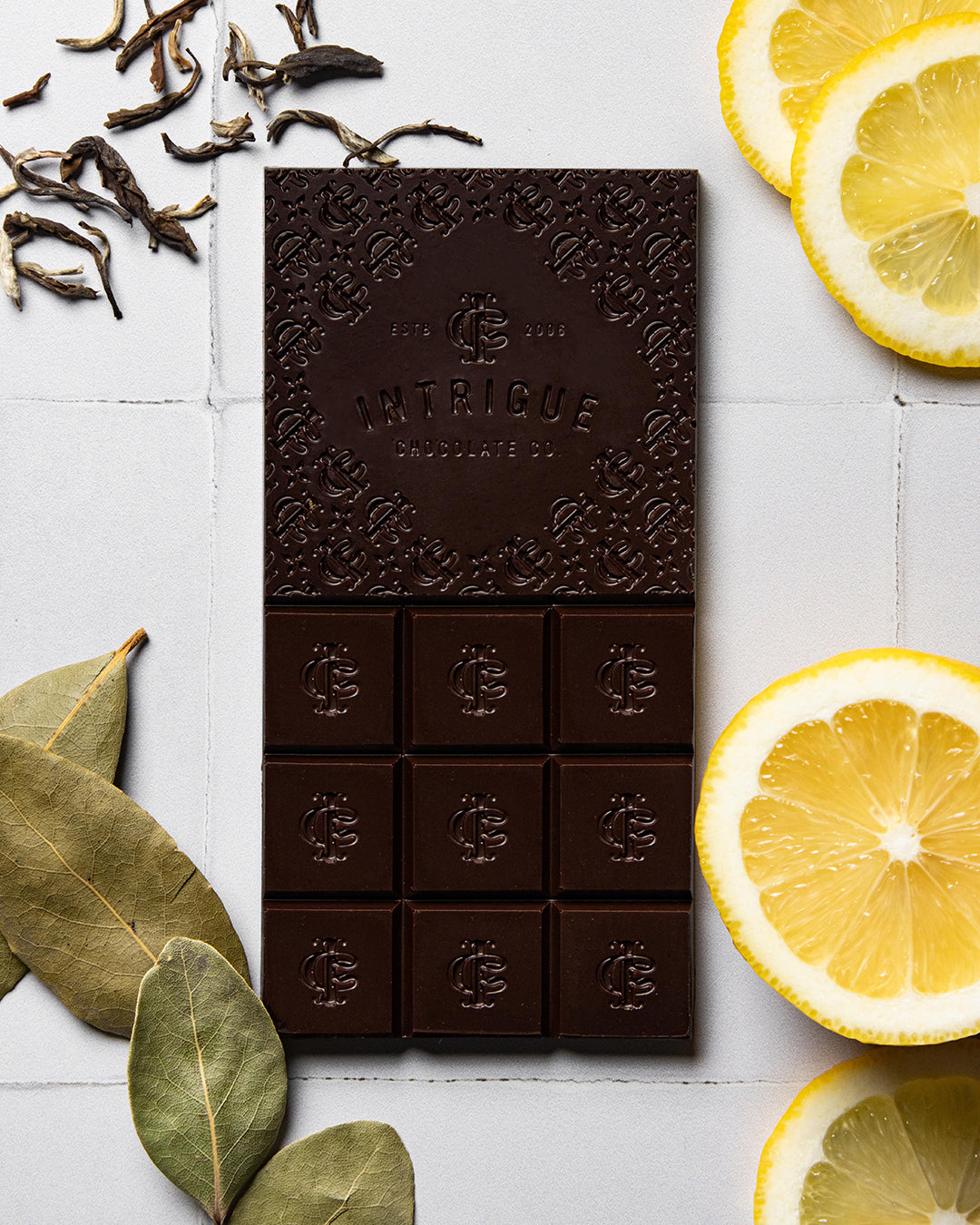 Jasmine Green Tea, Turkish Bay Leaf, Lemon Bar - Intrigue