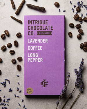 Lavender, Coffee, Long Pepper Bar