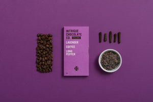Lavender, Coffee, Long Pepper Bar