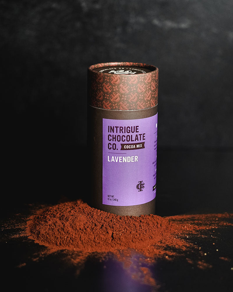 Lavender Hot Cocoa Mix - Intrigue Chocolate Co.